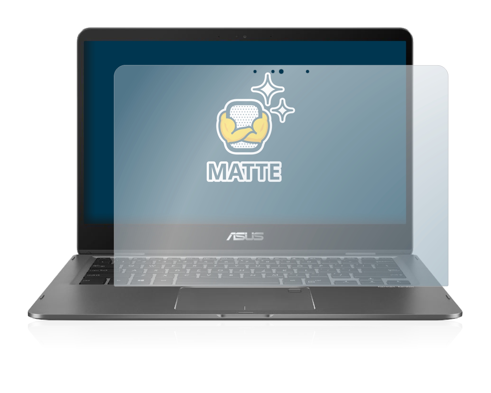 BROTECT Displayschutzfolie Für ASUS ZenBook Flip 13 UX363EA - Ultraklar & Kratzfest