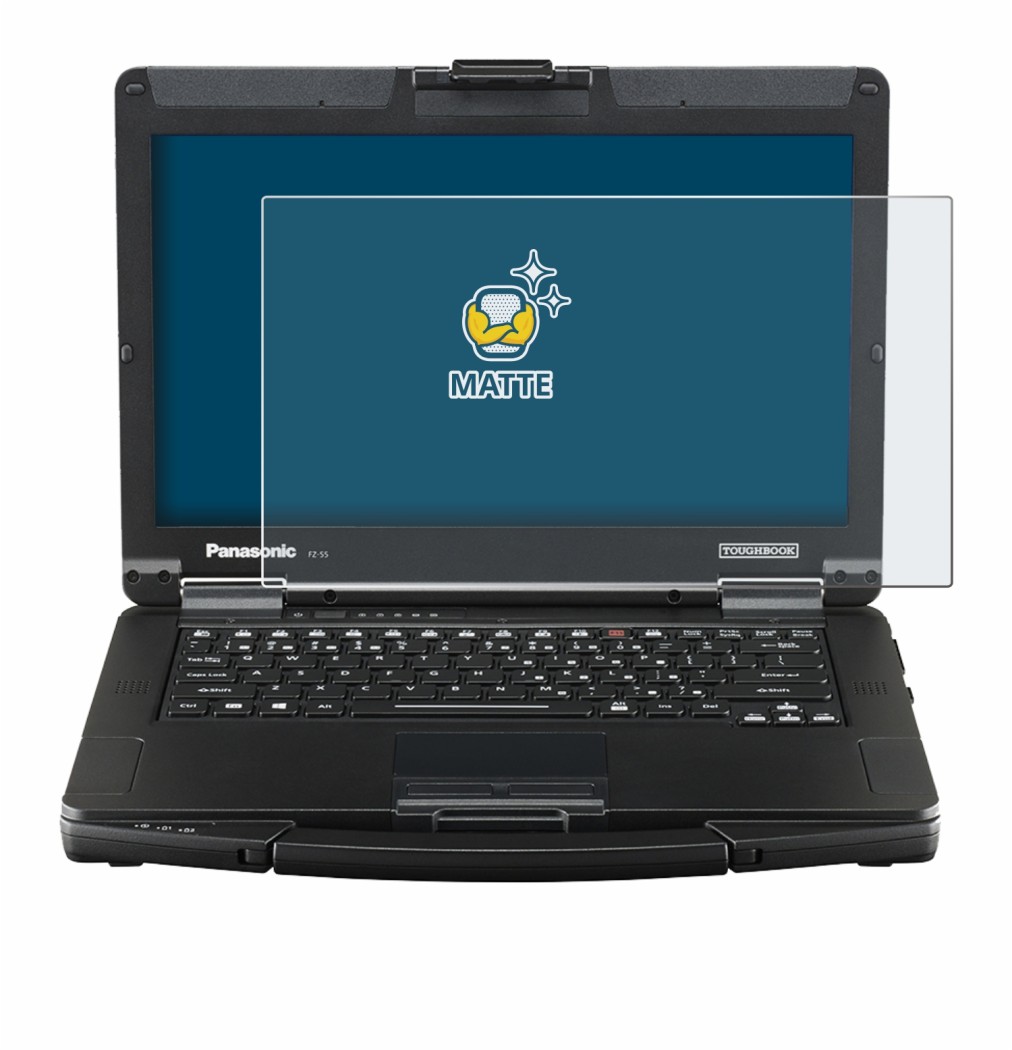 Image of the device Panasonic Toughbook FZ-55 Full HD with a wide variety of screen protectors.