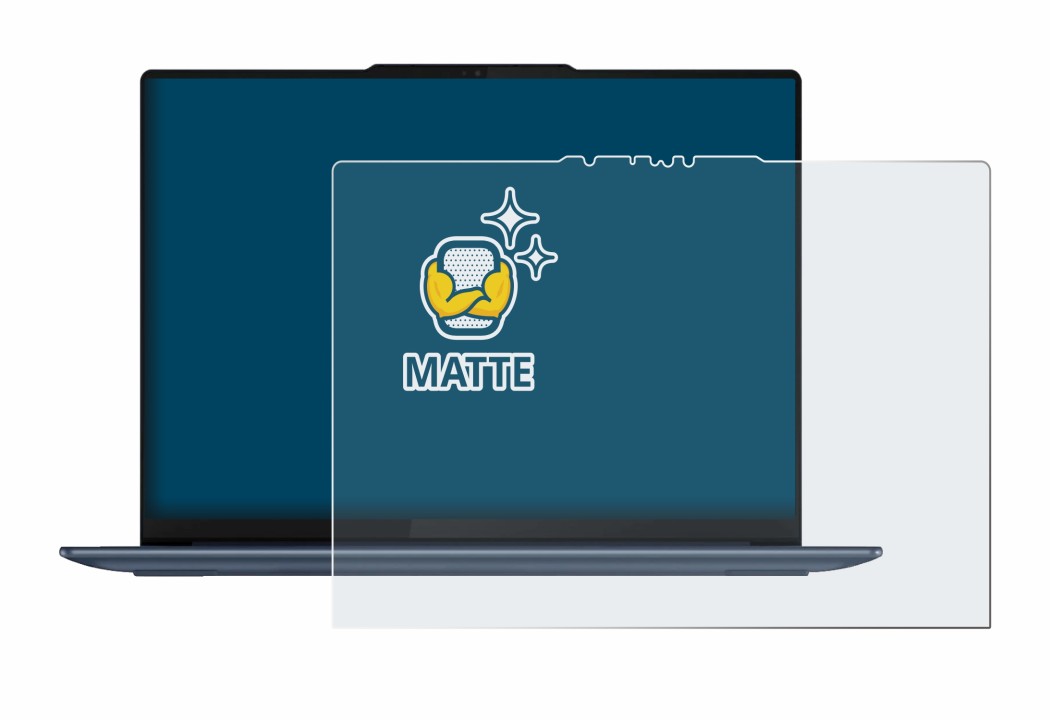 BROTECT Matte Schutzfolie Für Lenovo Yoga Slim 7 - Entspiegelt