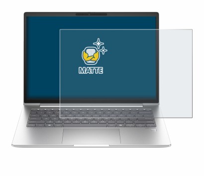 Abbildung des Geräts HP EliteBook 660 G11 mit einer Vielzahl des Displayschutzes.