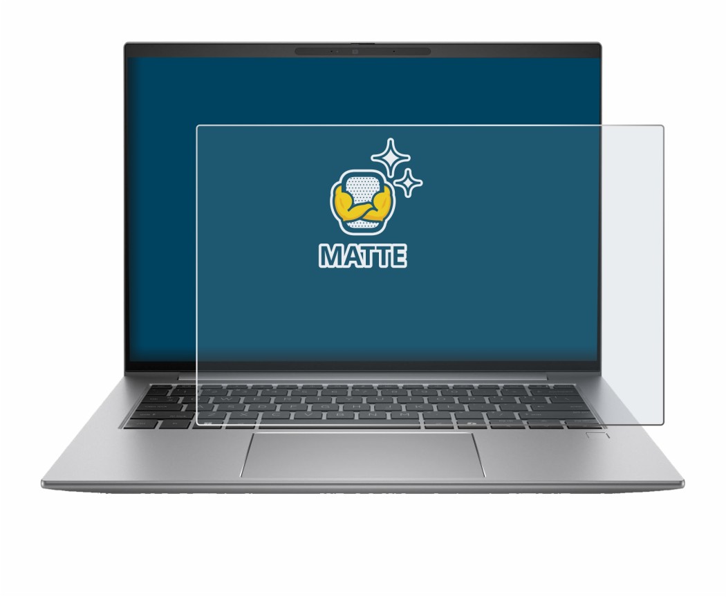 Image of the device HP Zbook Firefly 14 G11 with a wide variety of screen protectors.