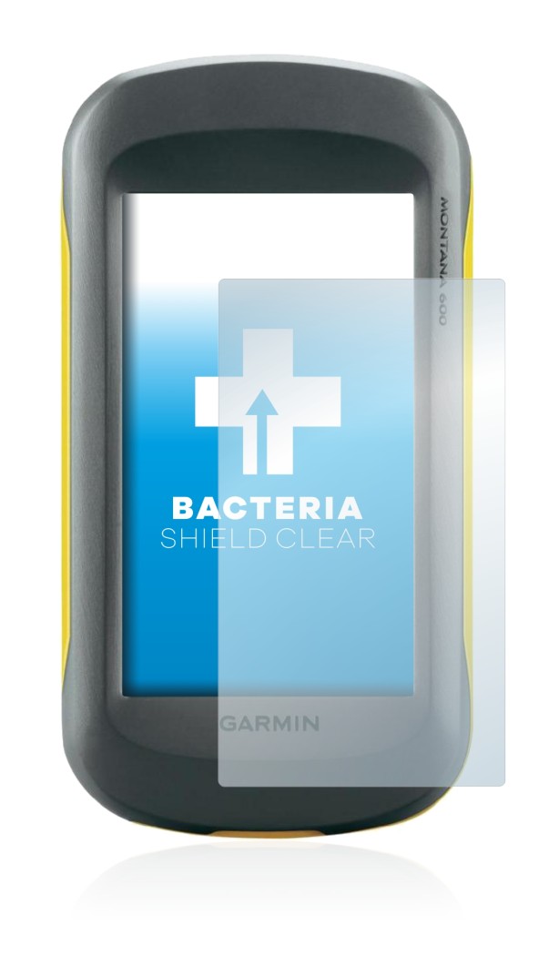 Image of the device Garmin Montana 600 with a wide variety of screen protectors.