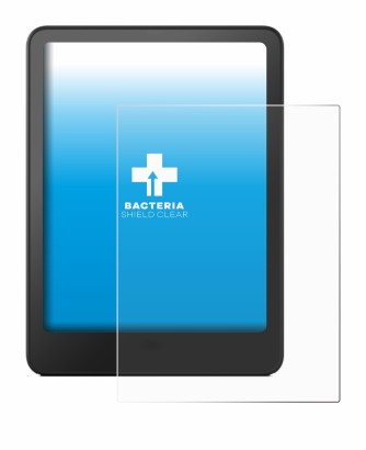 Abbildung des Geräts Amazon Kindle Paperwhite 2012 mit einer Vielzahl des Displayschutzes.