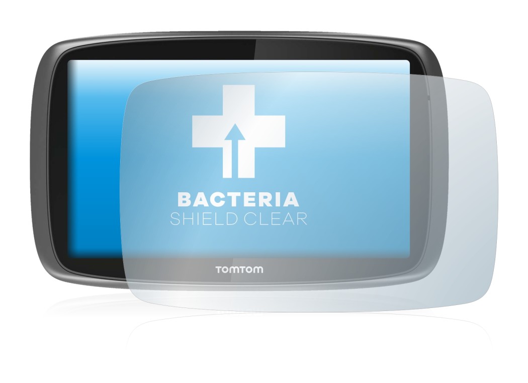 Image of the device TomTom GO 600 with a wide variety of screen protectors.