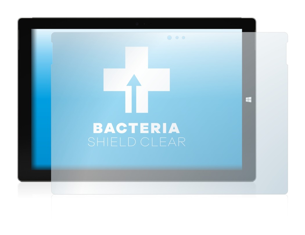 Image de l'appareil Microsoft Surface Pro 3 avec une grande variété de protections d'écran.
