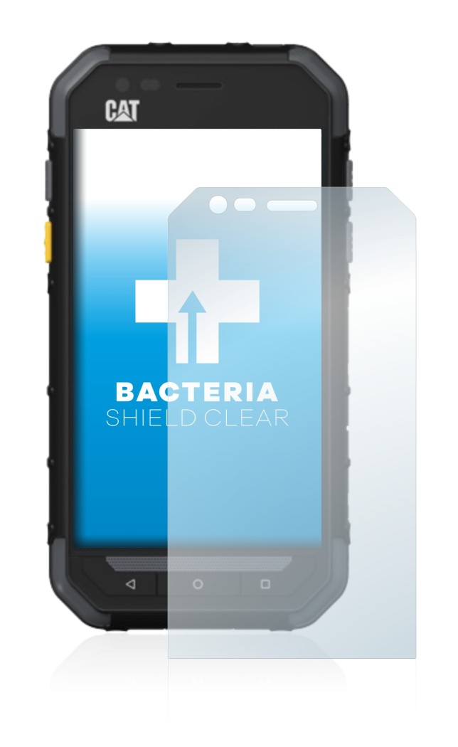 Immagine del dispositivo Caterpillar Cat S30 con un'ampia varietà di protezioni per lo schermo.