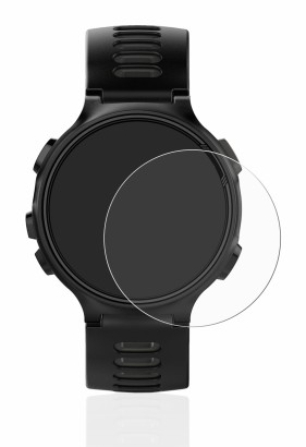 Immagine del dispositivo Garmin Forerunner 735XT con un'ampia varietà di protezioni per lo schermo.