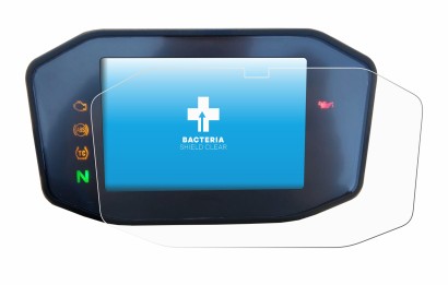 Abbildung des Geräts KTM 690 Duke 2016 mit einer Vielzahl des Displayschutzes.