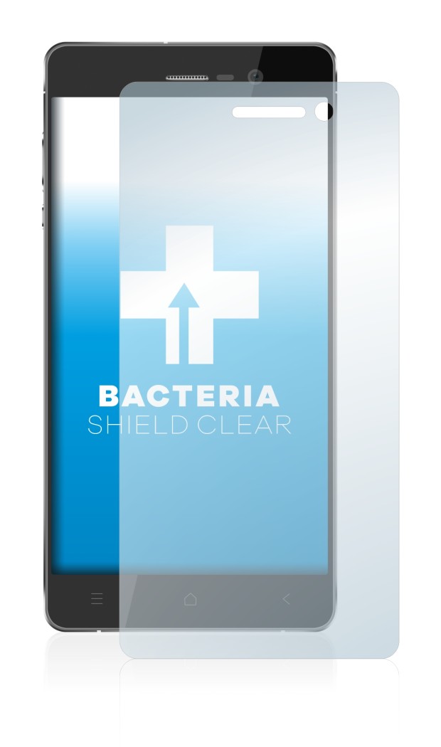 Image de l'appareil Blackview Omega Pro avec une grande variété de protections d'écran.