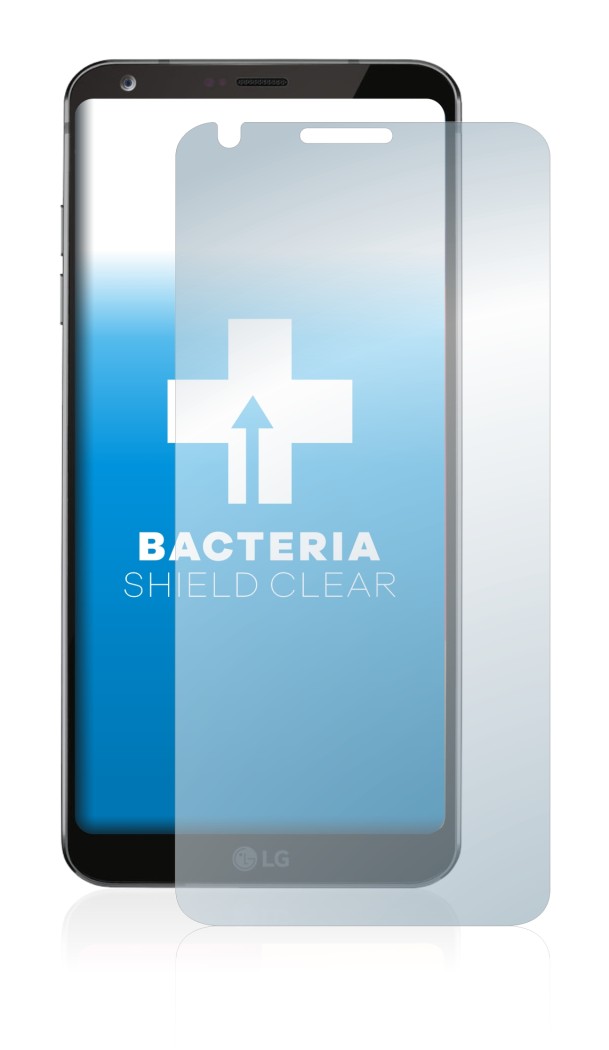 Image de l'appareil LG G6 avec une grande variété de protections d'écran.