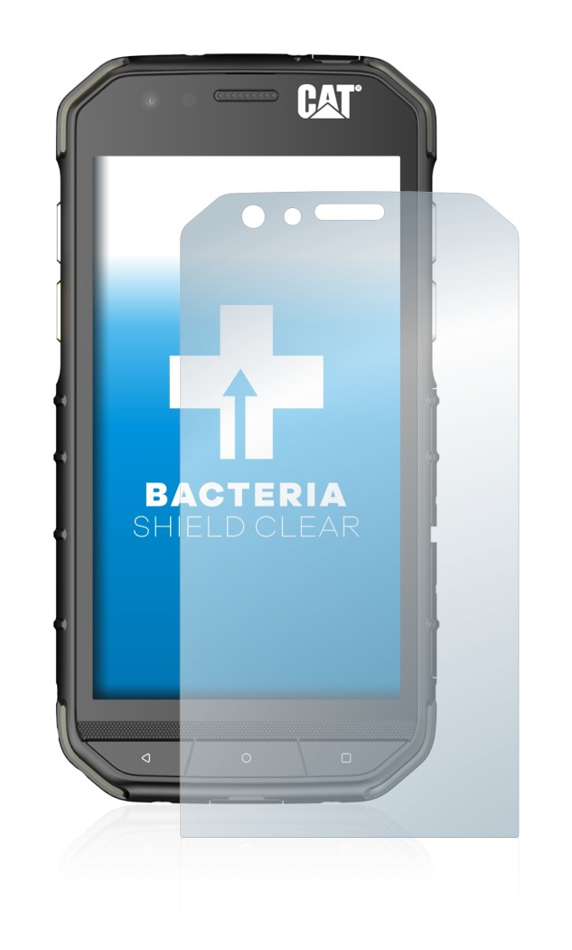 Abbildung des Geräts Caterpillar Cat S31 mit einer Vielzahl des Displayschutzes.