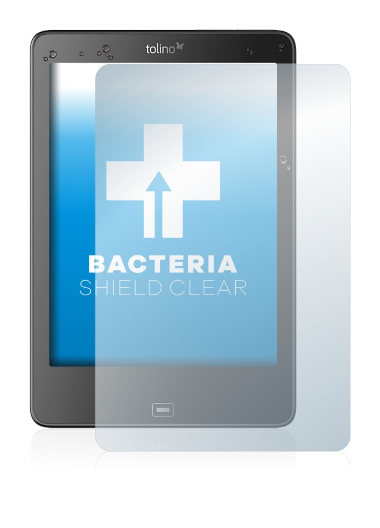 Imagen del dispositivo Tolino Epos con una amplia variedad de protectores de pantalla.