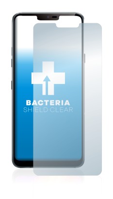 Immagine del dispositivo LG G7 ThinQ con un'ampia varietà di protezioni per lo schermo.