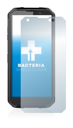 Abbildung des Geräts Blackview BV9500 mit einer Vielzahl des Displayschutzes.