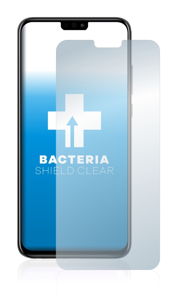 Image of the device Honor 8X with a wide variety of screen protectors.