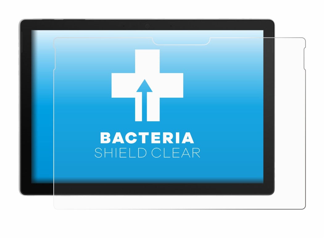 Image de l'appareil Microsoft Surface Pro 7 avec une grande variété de protections d'écran.