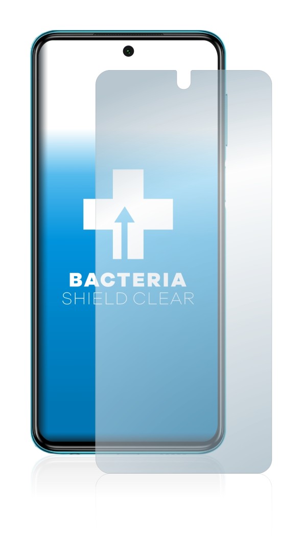 Immagine del dispositivo Xiaomi Redmi Note 9 Pro Max con un'ampia varietà di protezioni per lo schermo.