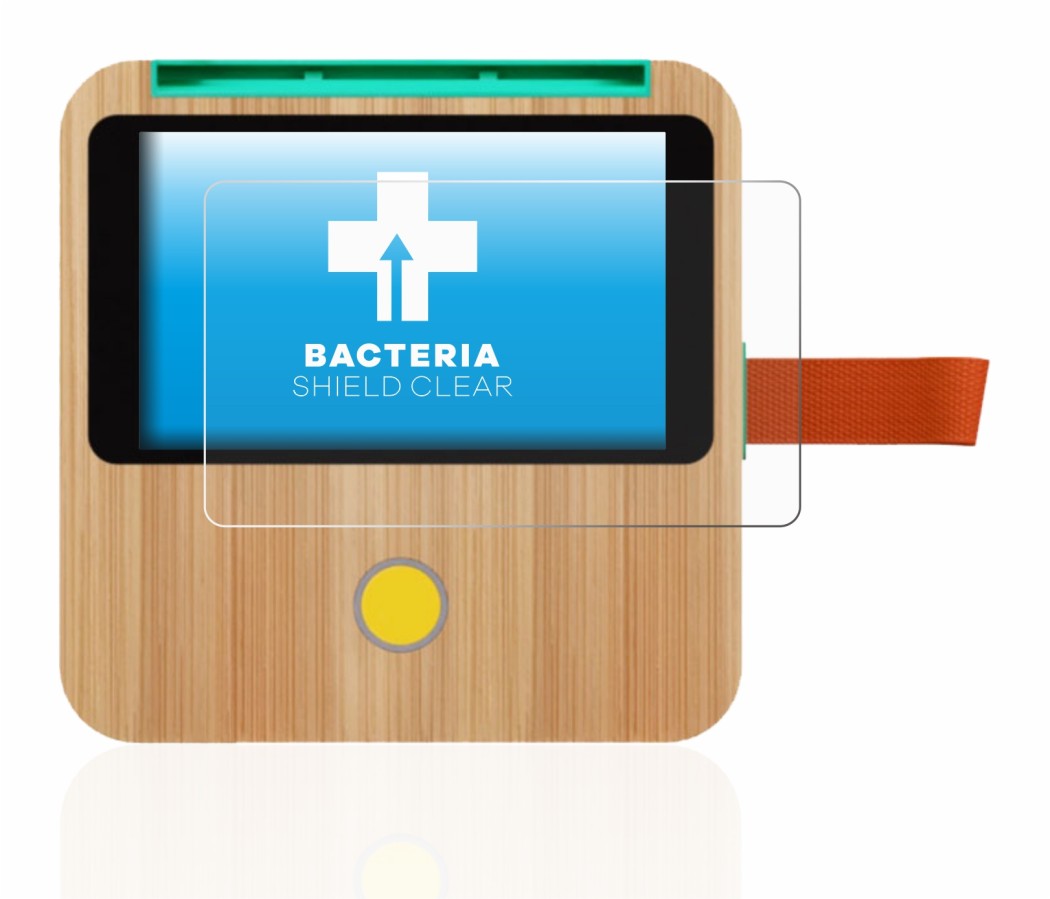 Image of the device tigerbox Touch with a wide variety of screen protectors.