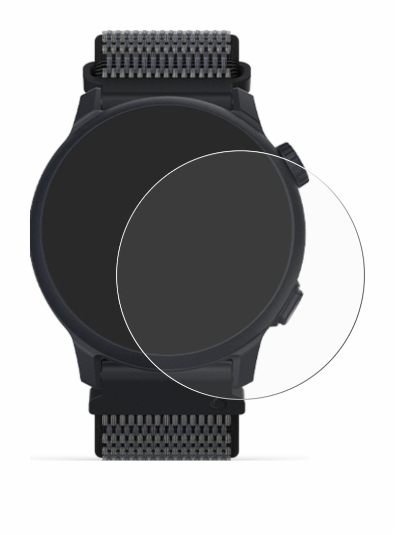 Immagine del dispositivo Coros Pace 2 con un'ampia varietà di protezioni per lo schermo.