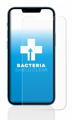 Abbildung des Geräts Apple iPhone 13 mini mit einer Vielzahl des Displayschutzes.