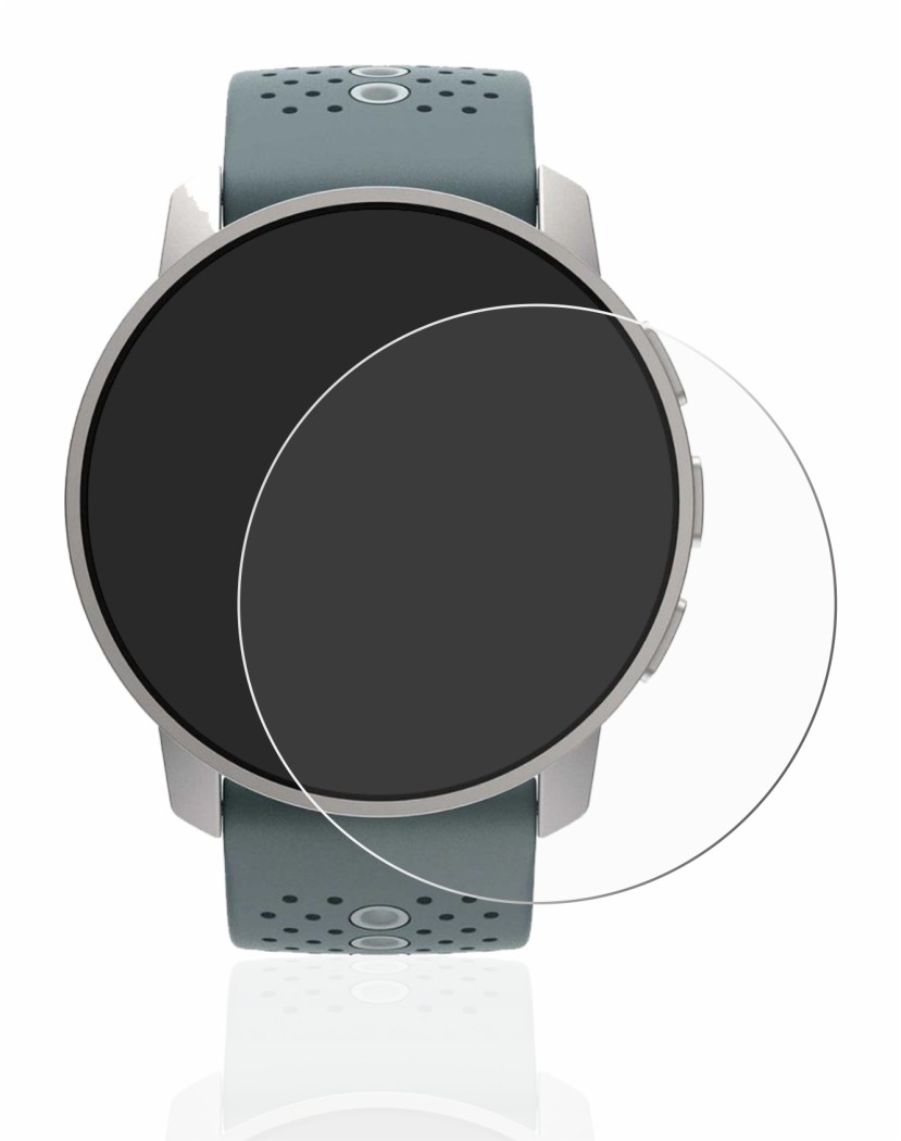 Image de l'appareil Suunto 9 Peak avec une grande variété de protections d'écran.