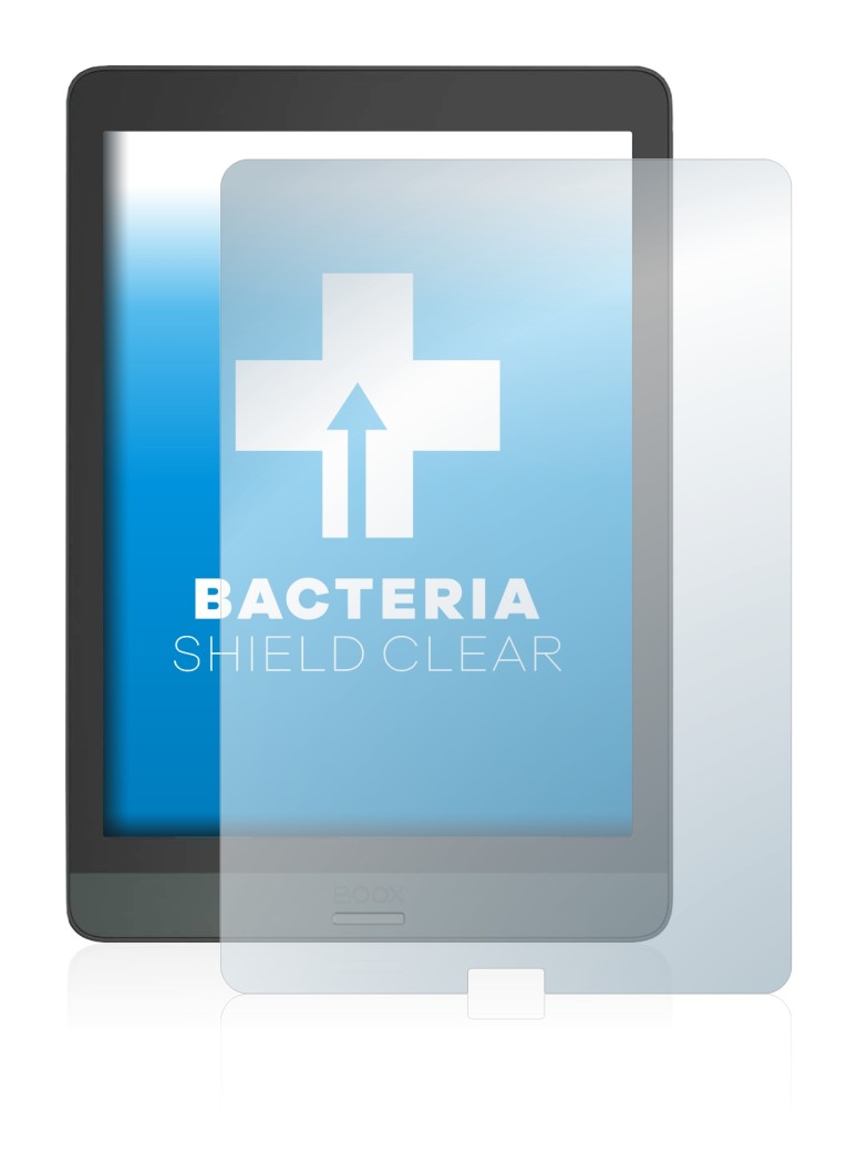 Imagen del dispositivo Boox Nova 3 con una amplia variedad de protectores de pantalla.