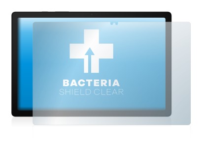 Abbildung des Geräts Samsung Galaxy Tab A8 LTE mit einer Vielzahl des Displayschutzes.