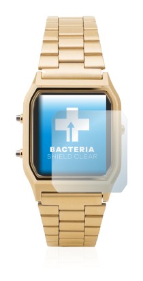 Immagine del dispositivo Casio AQ-230GA con un'ampia varietà di protezioni per lo schermo.