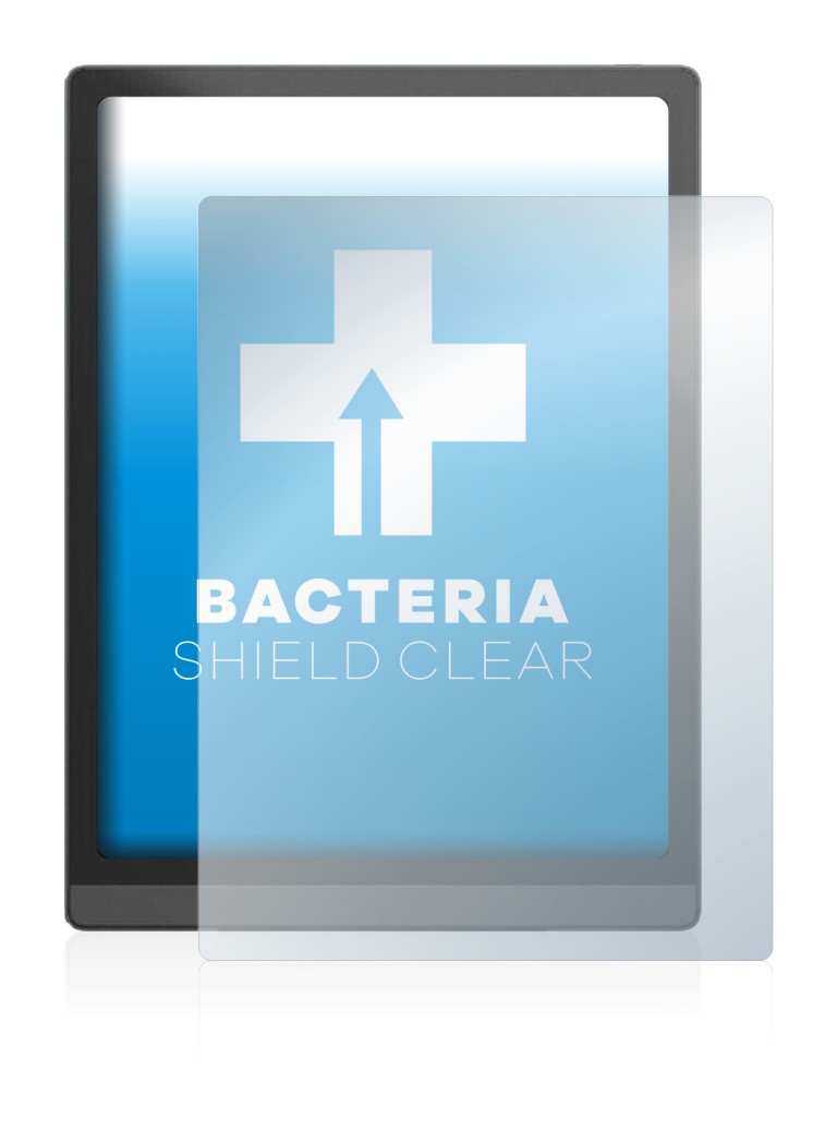 Imagen del dispositivo Boox Tab X con una amplia variedad de protectores de pantalla.