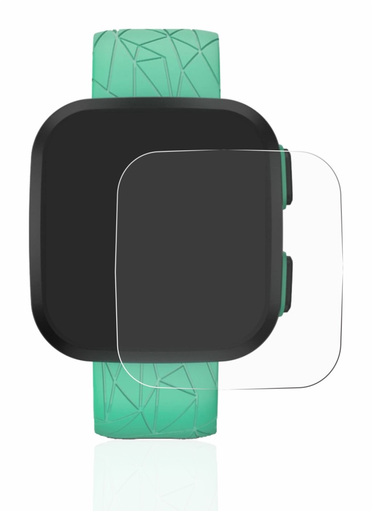 Immagine del dispositivo Garmin Bounce con un'ampia varietà di protezioni per lo schermo.