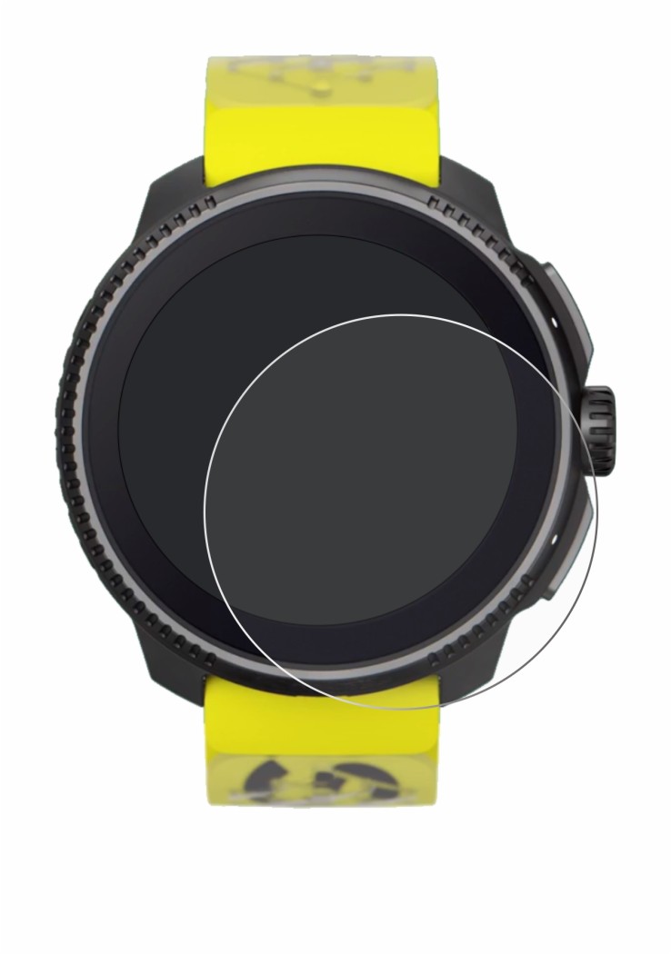 Image of the device Suunto Race with a wide variety of screen protectors.