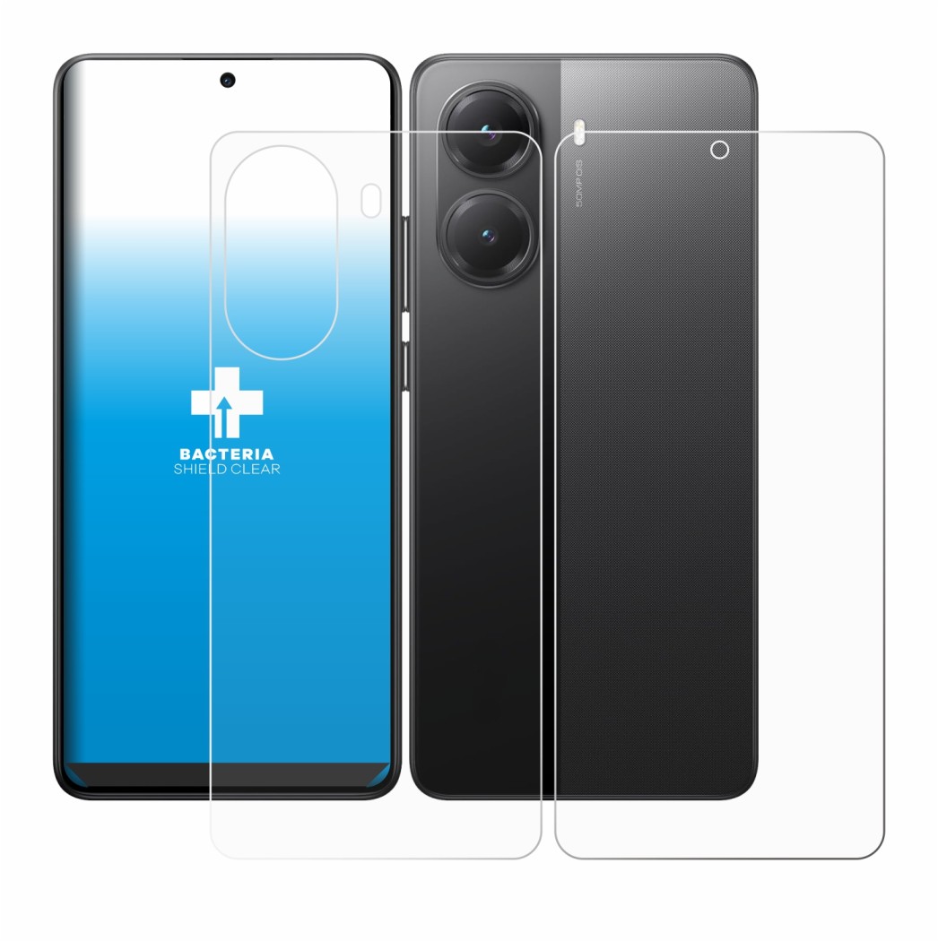 Image de l'appareil Xiaomi Poco X7 Pro (Avant+Arrière) avec une grande variété de protections d'écran.