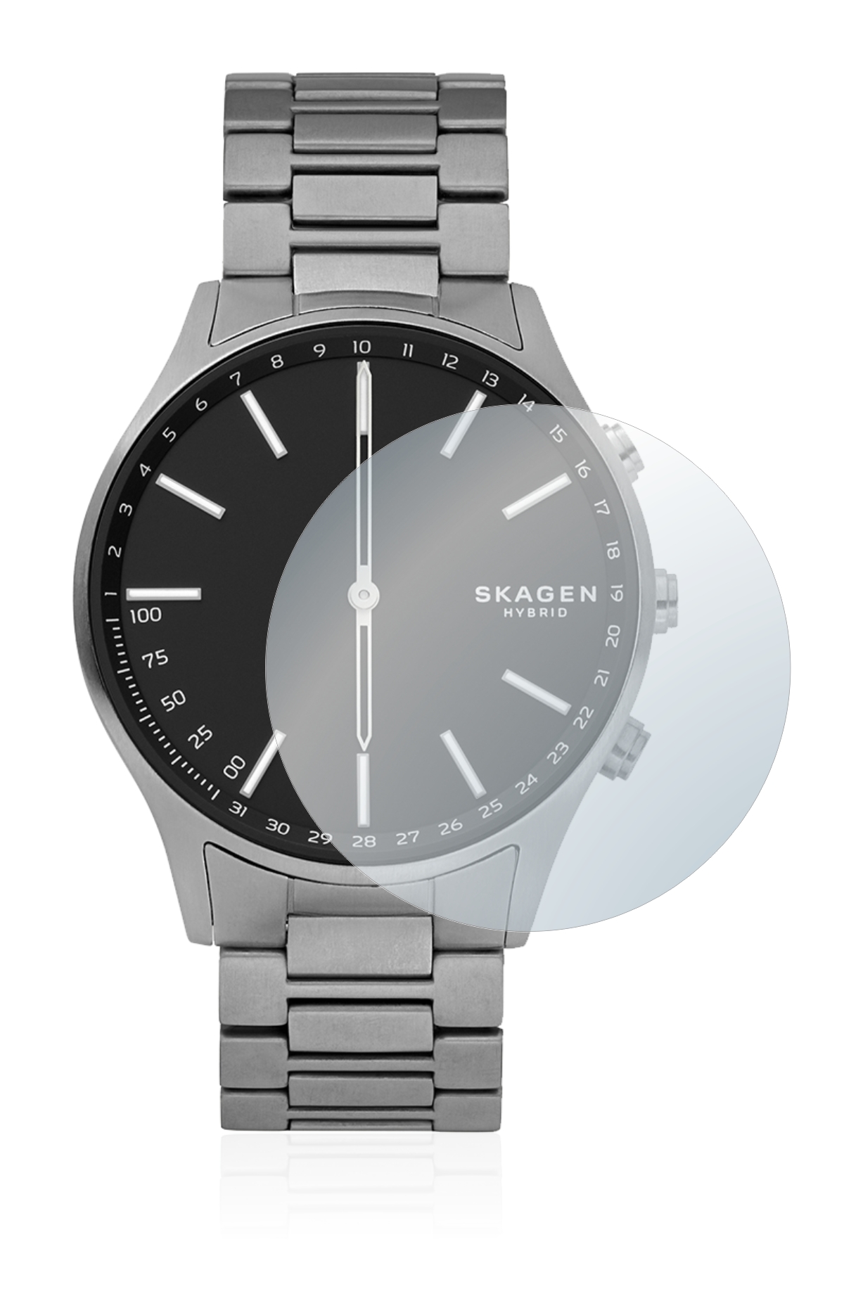 Skagen connected men's 2024 holst titanium hybrid smartwatch