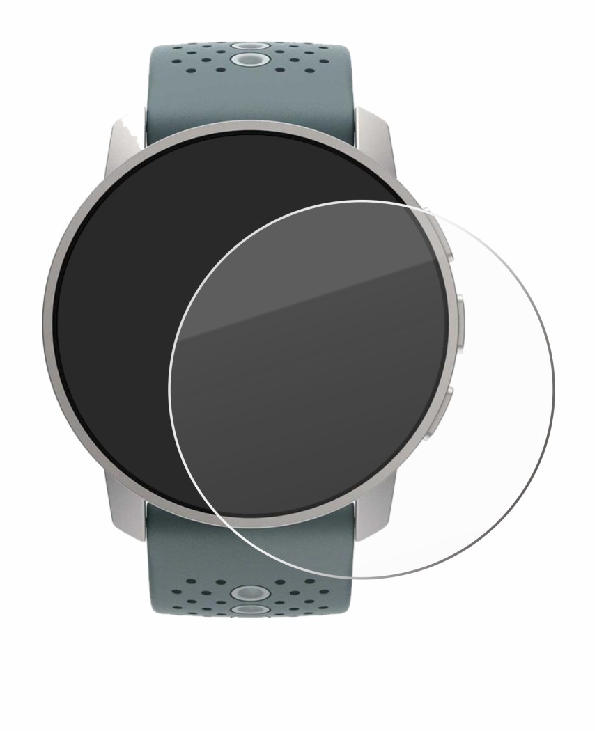 Abbildung des Geräts Suunto 9 Peak mit einer Vielzahl des Displayschutzes.