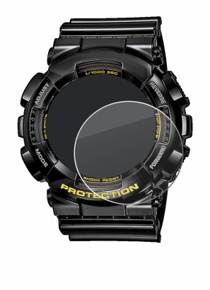 Immagine del dispositivo Casio G-Shock GA-110GB-1A con un'ampia varietà di protezioni per lo schermo.