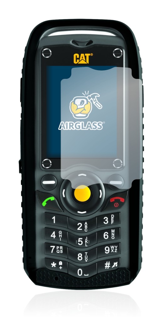 Imagen del dispositivo Caterpillar Cat B25 con una amplia variedad de protectores de pantalla.