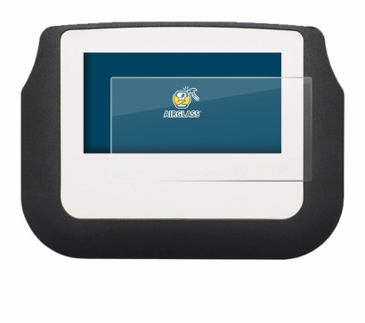 Imagen del dispositivo Signotec Signature Pad Sigma con una amplia variedad de protectores de pantalla.