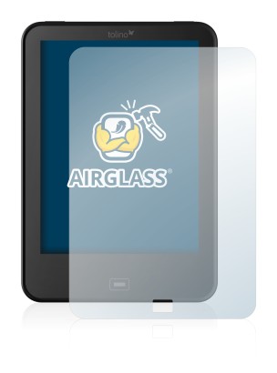 Abbildung des Geräts Tolino Vision 2 mit einer Vielzahl des Displayschutzes.