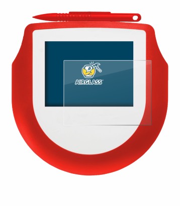 Image of the device Signotec Signature Pad Omega with a wide variety of screen protectors.