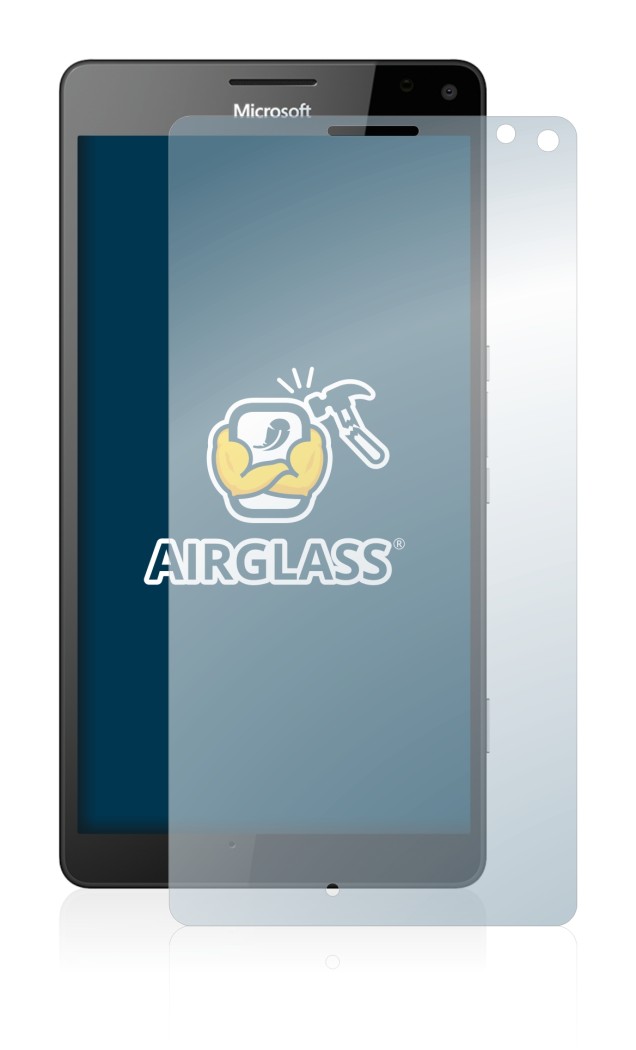 Imagen del dispositivo Microsoft Lumia 950 XL con una amplia variedad de protectores de pantalla.