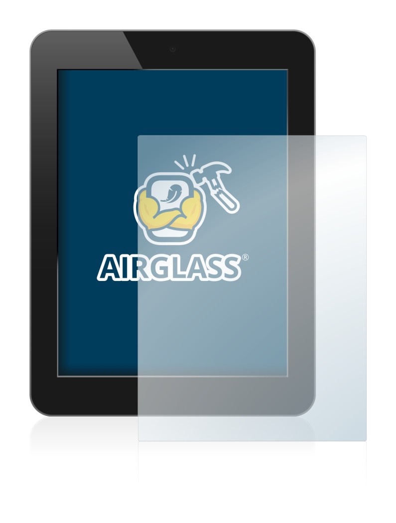 Immagine del dispositivo con un'ampia varietà di protezioni per lo schermo.