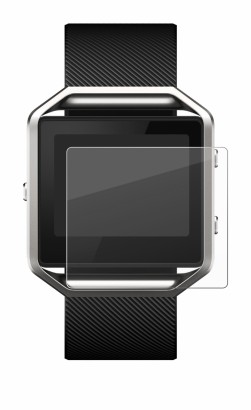 Imagen del dispositivo Fitbit Blaze con una amplia variedad de protectores de pantalla.