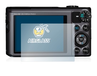 Image de l'appareil Canon PowerShot SX720 HS avec une grande variété de protections d'écran.