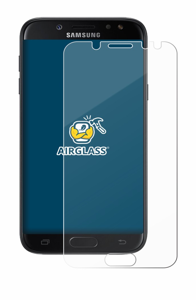 Image of the device Samsung Galaxy J5 2017 with a wide variety of screen protectors.