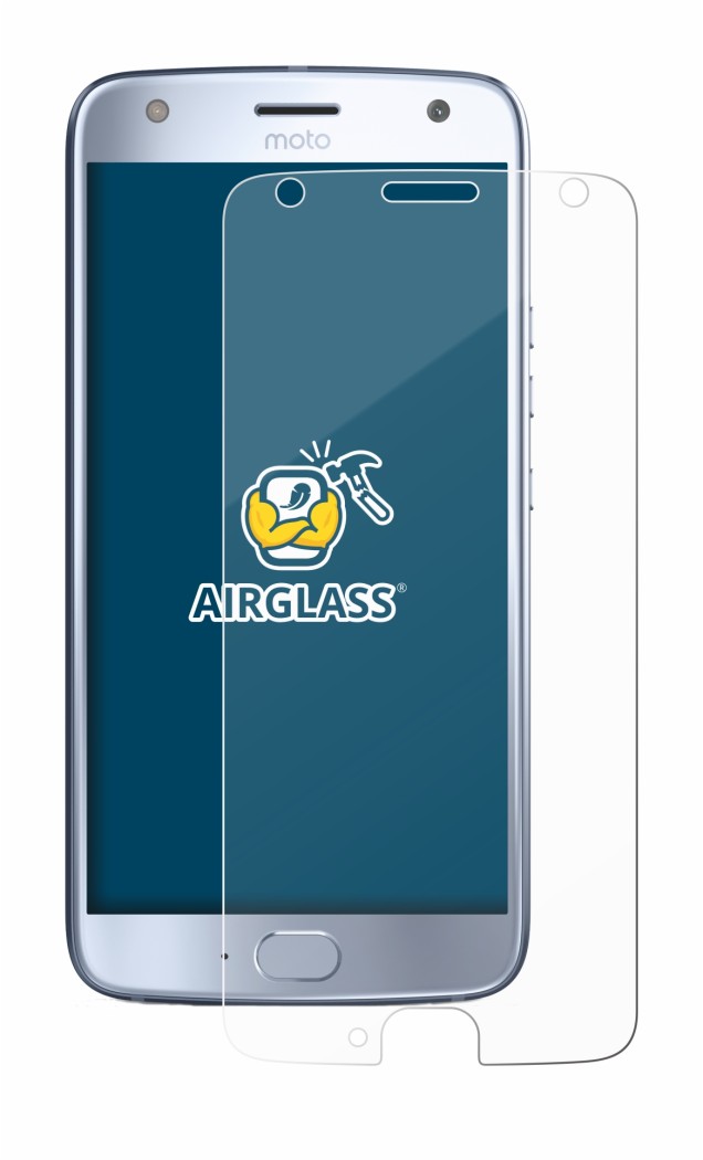 Image de l'appareil Motorola Moto X4 avec une grande variété de protections d'écran.