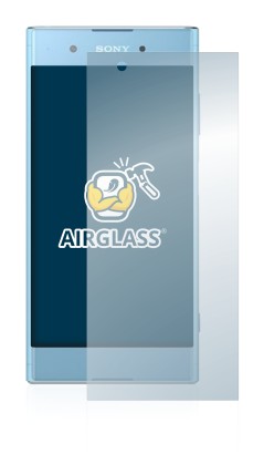 Image de l'appareil Sony Xperia XA1 Plus avec une grande variété de protections d'écran.