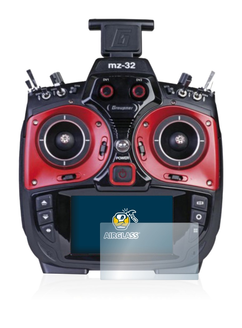 Image de l'appareil Graupner MZ-32 (3.Gen) avec une grande variété de protections d'écran.