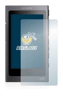 Image de l'appareil Sony Walkman A40 avec une grande variété de protections d'écran.