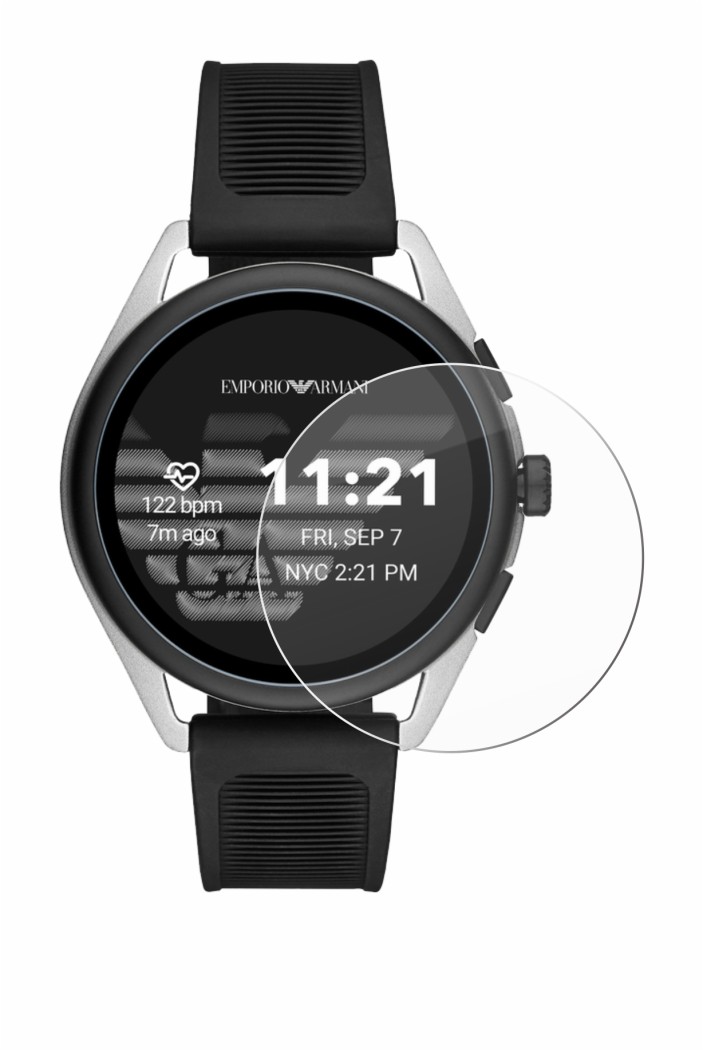 Image of the device Emporio Armani Connected Smartwatch 3 with a wide variety of screen protectors.