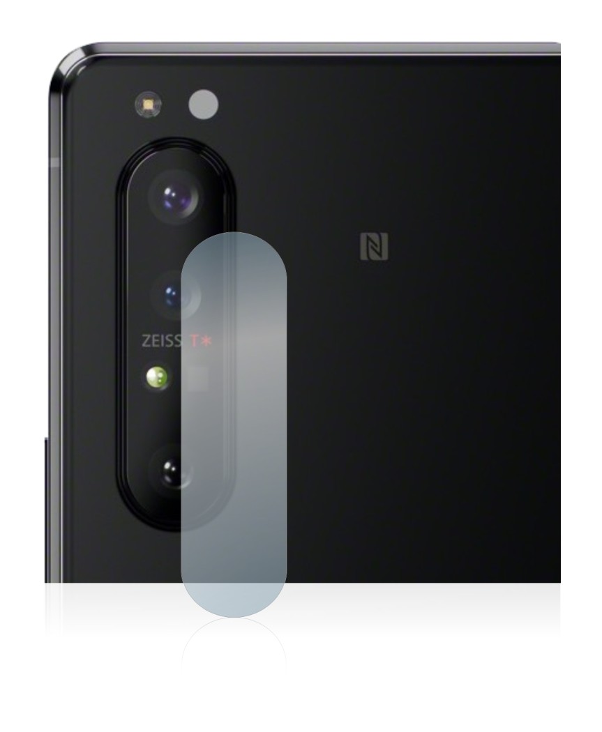 Image of the device Sony Xperia 1 II (ONLY Camera Lens) with a wide variety of screen protectors.
